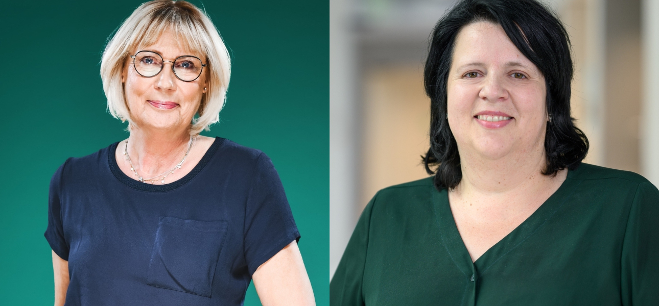 Sind überzeugt von DER BT: Barbara Weber-Koepke, Endemol Shine Germany, und Maike Heinzelmann, Erbe.(v.l.) 